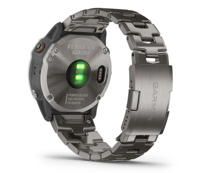 FENIX 6X PRO SOLAR TITANIUM W/Ti BAND GPS EMEA 010-02157-24
