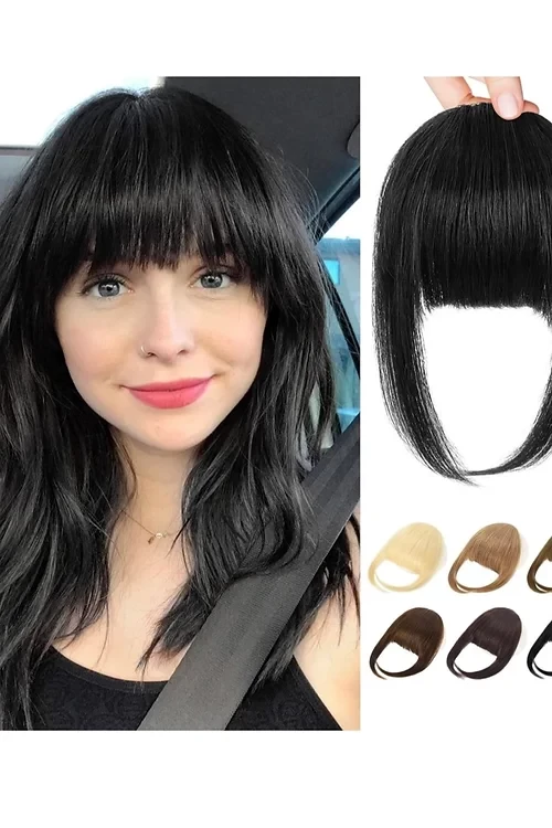Hair Bangs 3clips Natural Hair