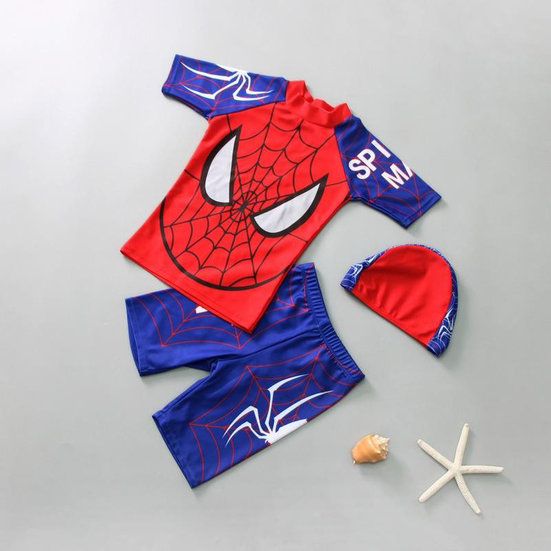 Two Pieces Swimsuit Spiderman
