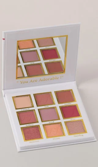 FJ Cosmetics Pink Eyeshadow Palette