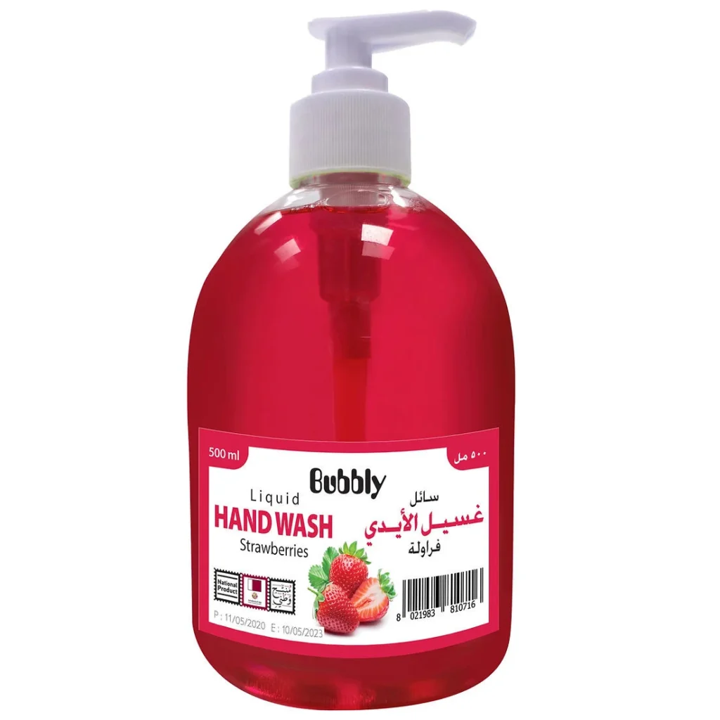 Bubbly Hand Wash Strawberry 500ml