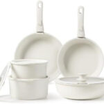 11 piece granite coated cookware set