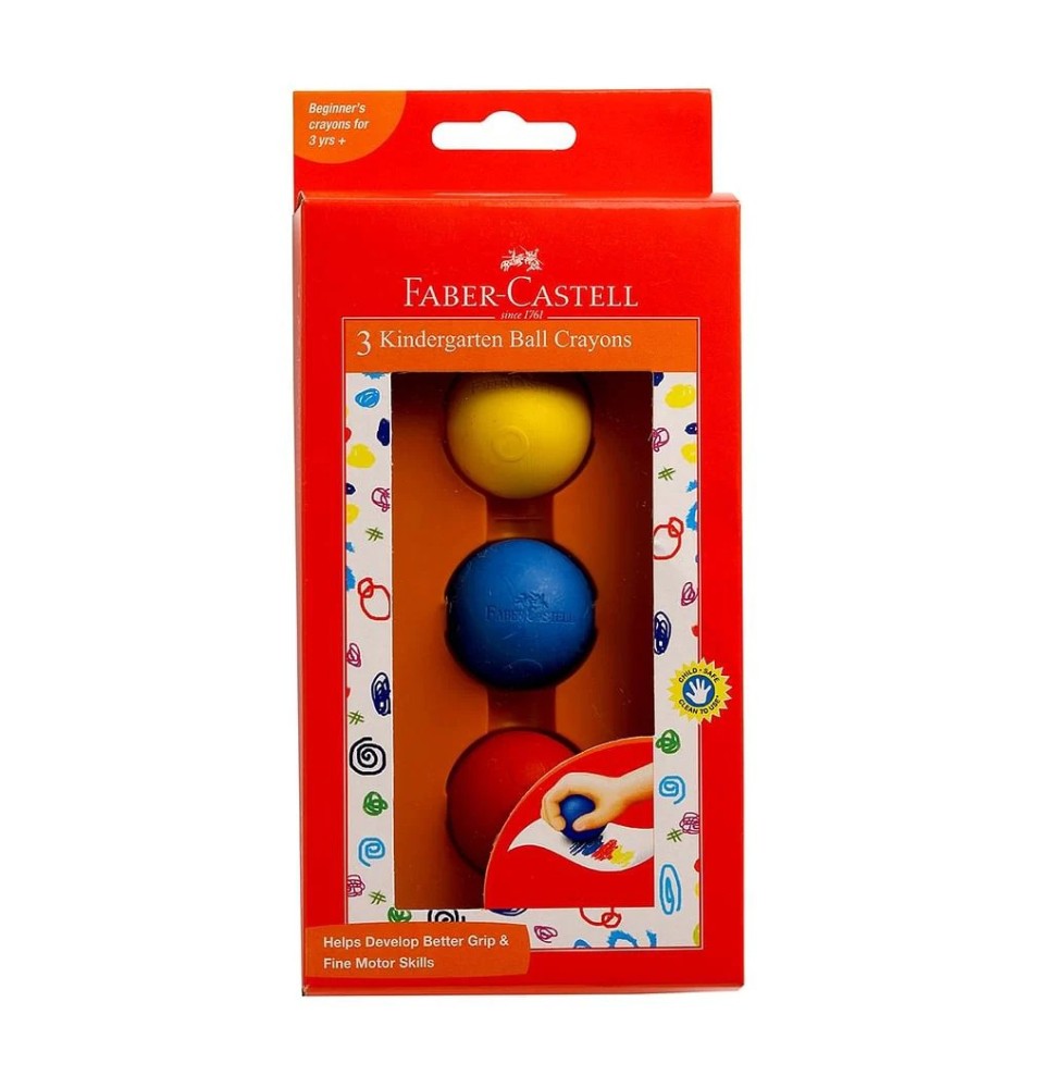 Faber-Castell 3-Ball Crayons 1Pc