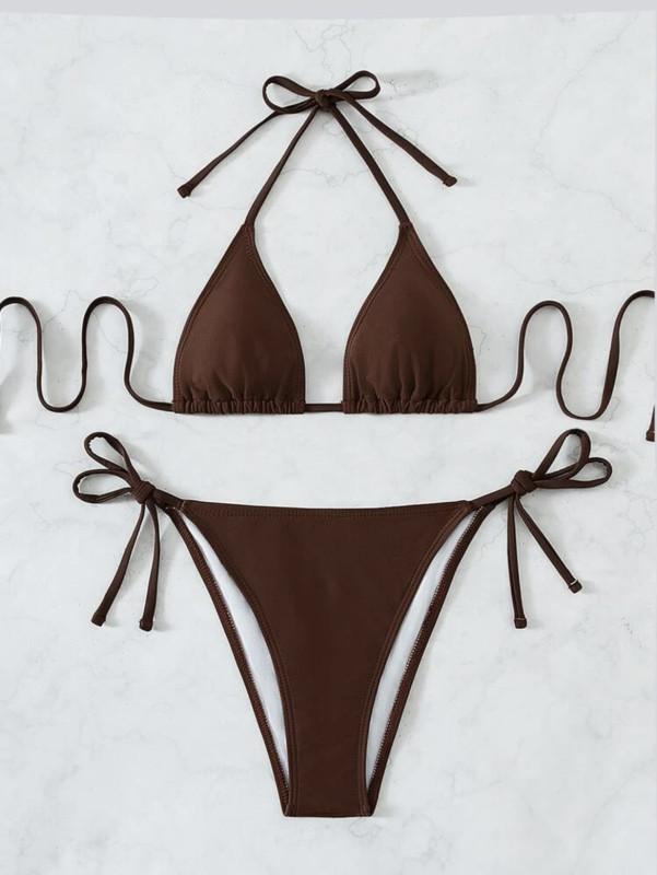 Brown bikini