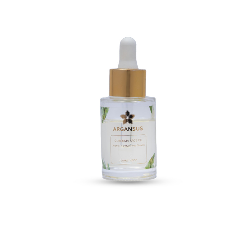 ARGANSUS CURCUMA FACE OIL BRIGHTENING -HYDRATING -GLOWING