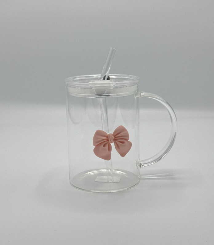 stylish and functional clear glass tumbler