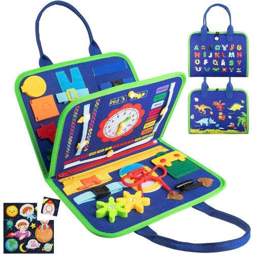 Sensory Activity Board Blue