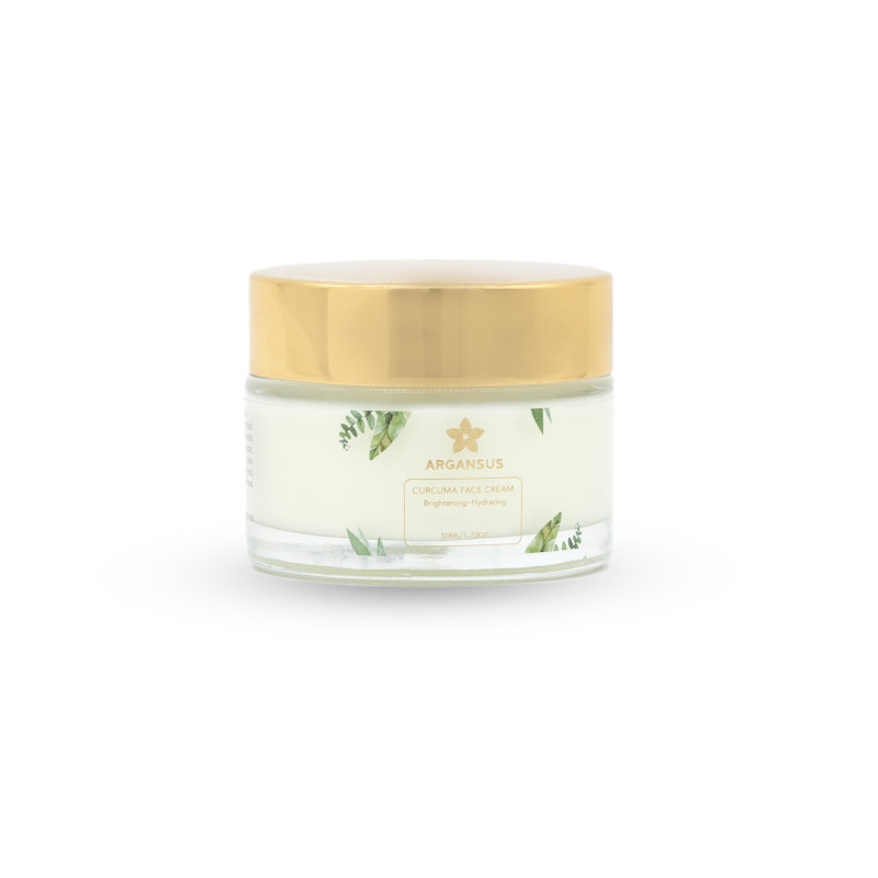 ARGANSUS CURCUMA FACE CREAM -BRIGHTENING - HYDRATING