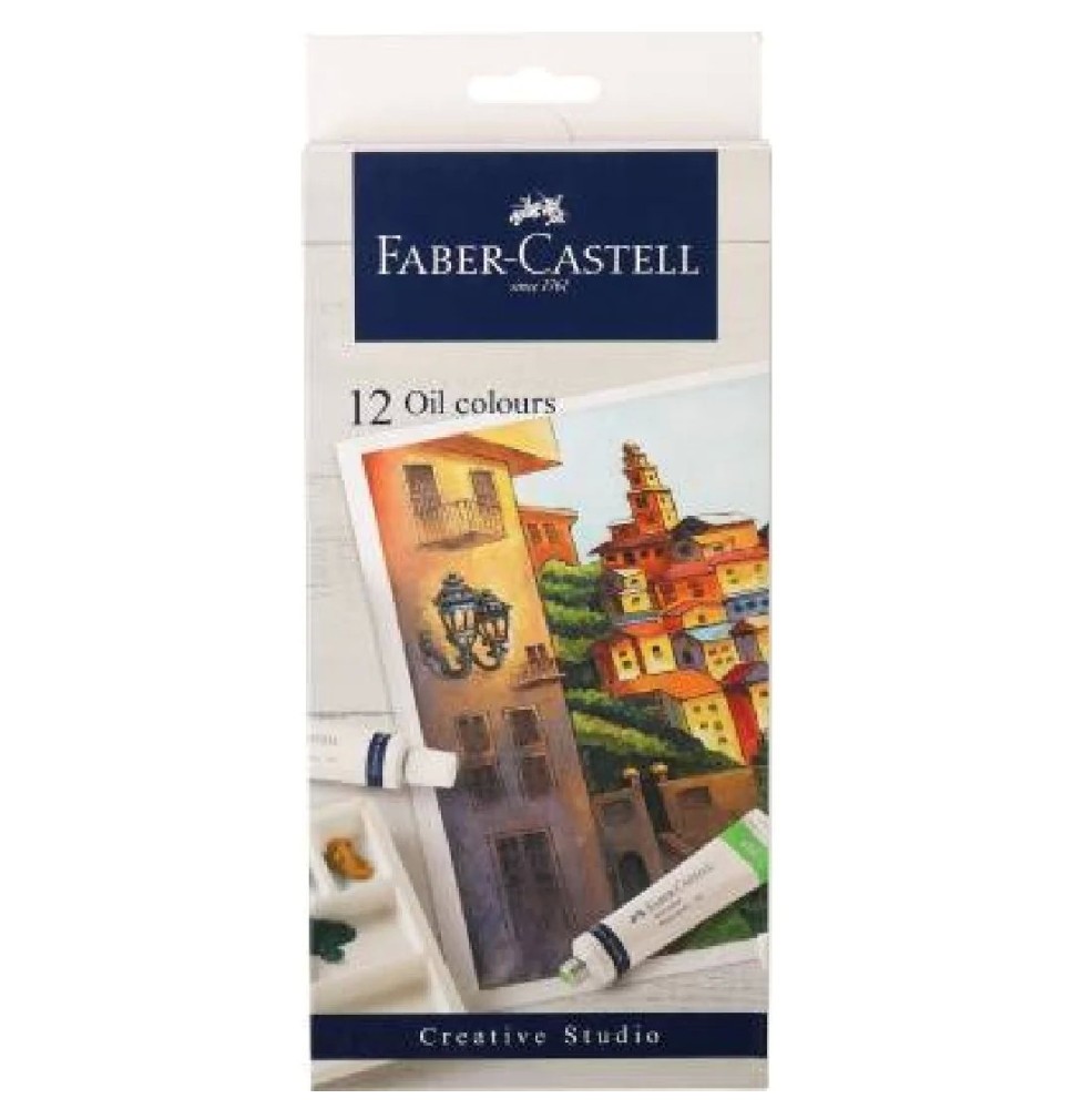 Faber-Casstell Oil Color 12 Color Set 12x20 1Pc