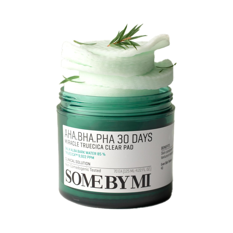 SOME BY MI AHA-BHA-PHA 30 DAYS MIRACLE TRUECICA CLEAR PAD (70PADS) 125ML
