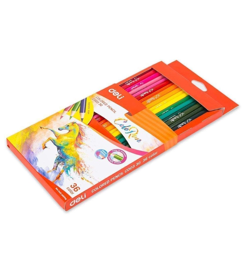 Deli Color Pencil 18Pc 1Pck