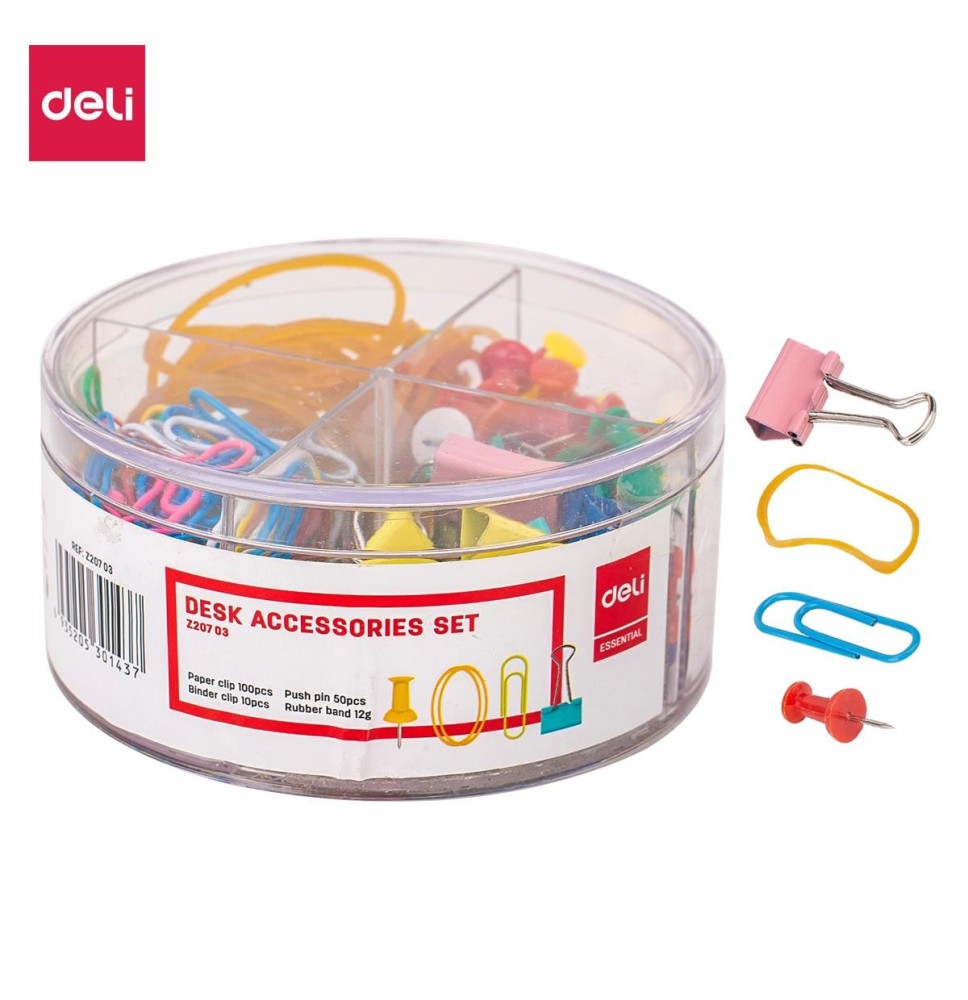 Deli Essential Desk Accessories 1Box