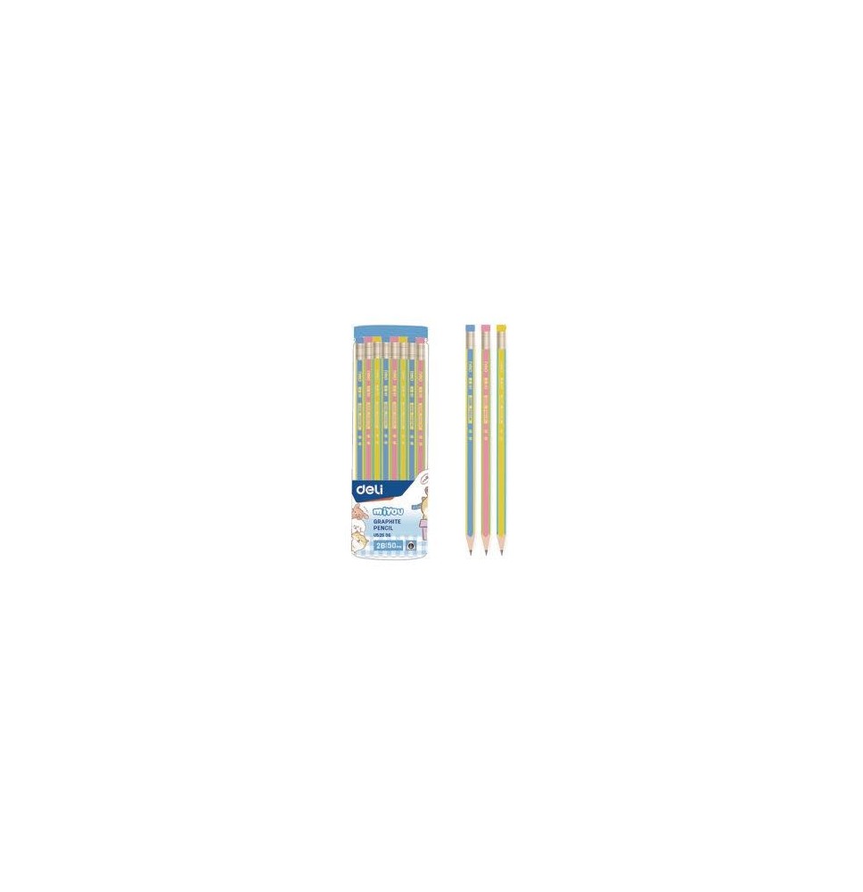 Deli Miyou Graphic Pencil  50Pc 1Box