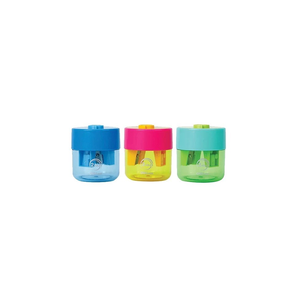 Deli Two Hole Pencil Sharpener 1Pc