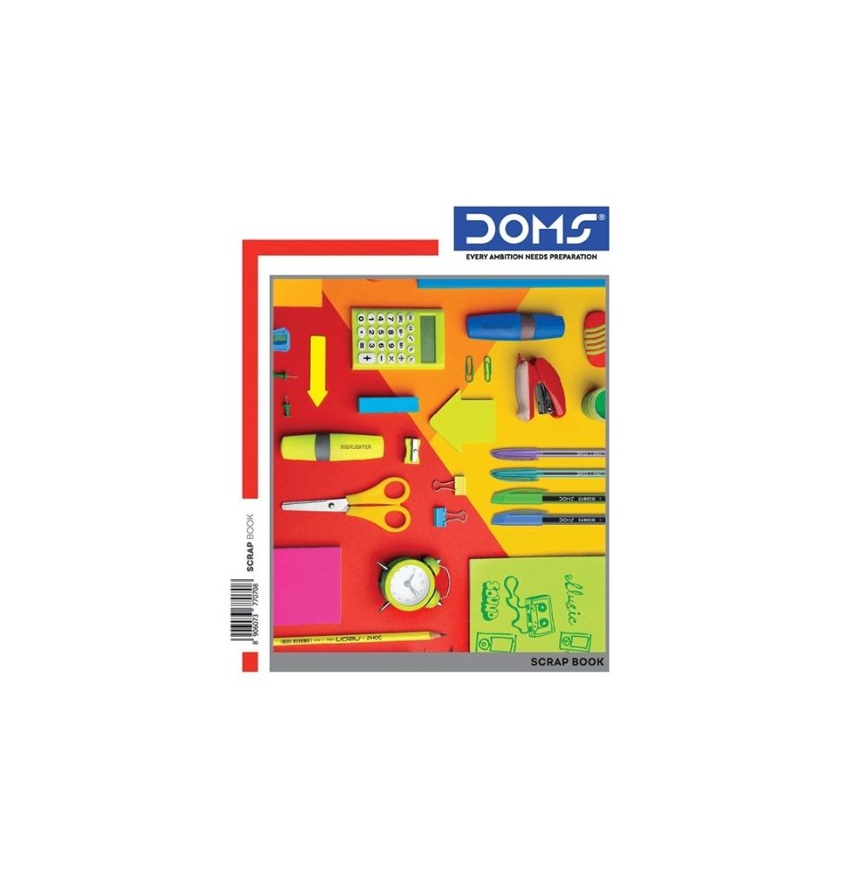 Doms Scrap Book 28x22CM 16 Sheets 1Pc