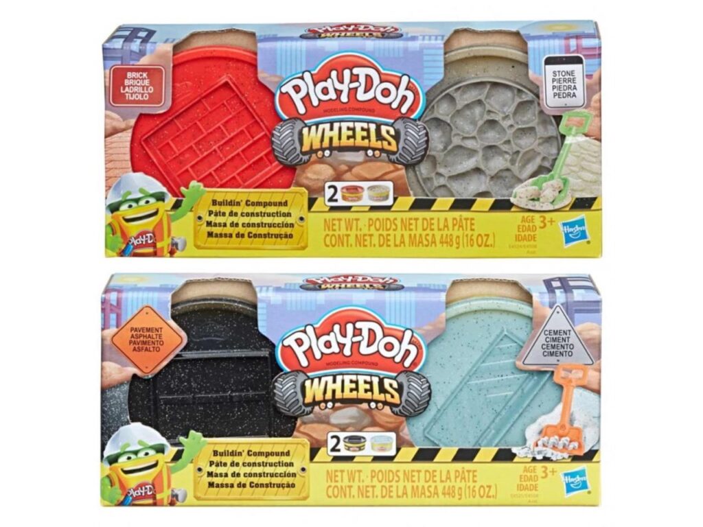 HASBRO PLAY-DOH BUILDIN COMPOUND ASSORTED