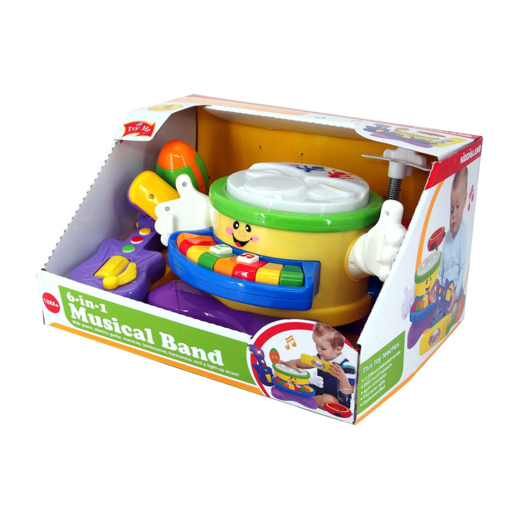 Kiddieland 6-In-1 Musical Band