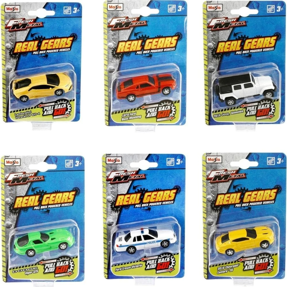Maisto Fm 3" Real Gears 15395