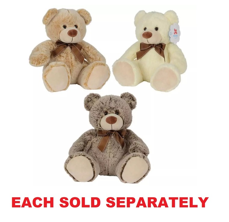Nicotoy Plush Bear, 3-Assorted