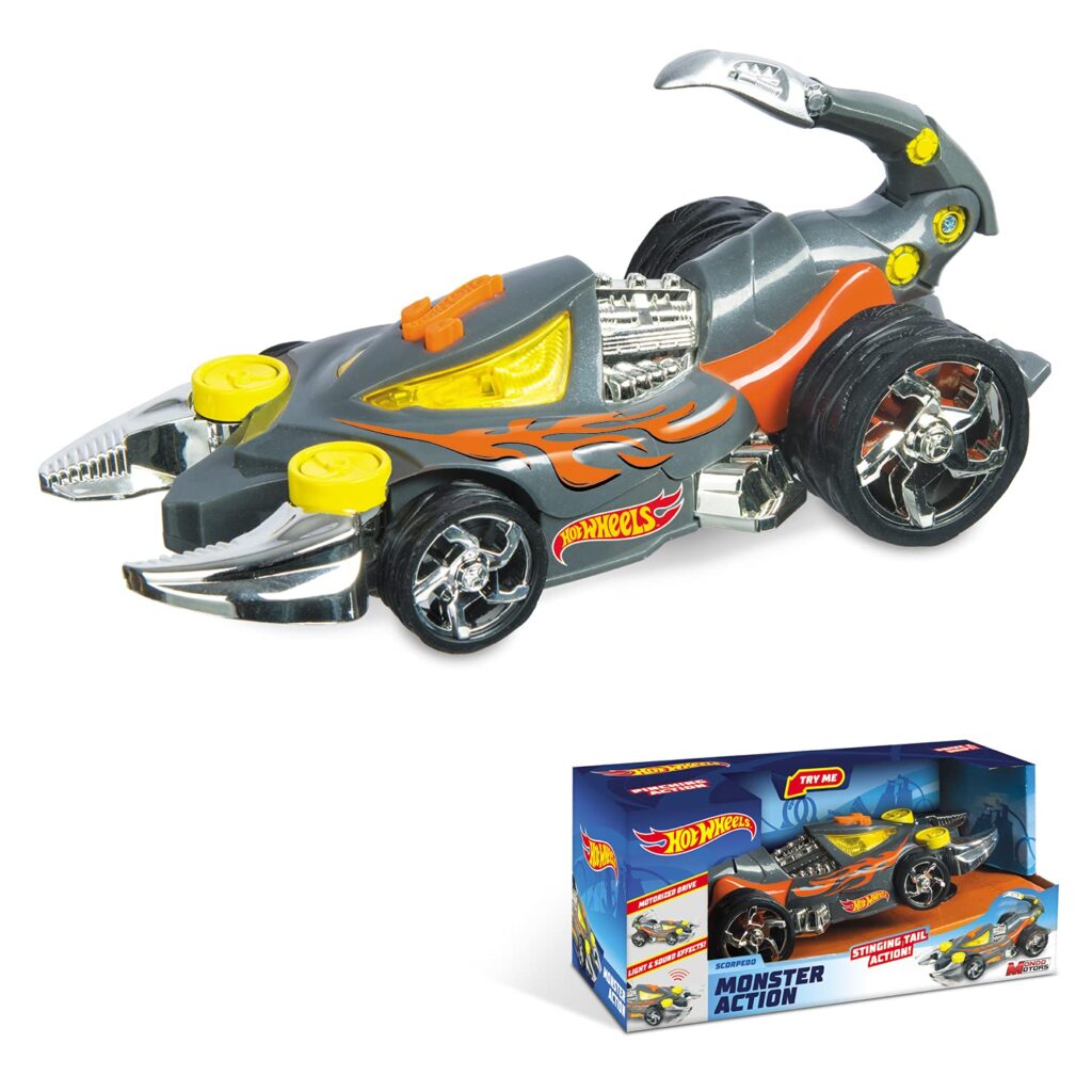 Hotwheels Light and Sound Monster Scorpedo B/O
