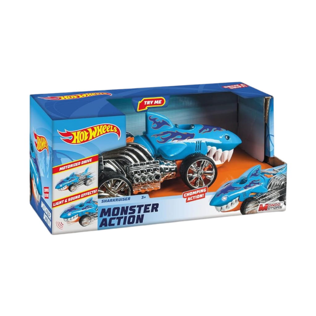 Hotwheels  Light And Sounds Monster Act. Sharkruiser