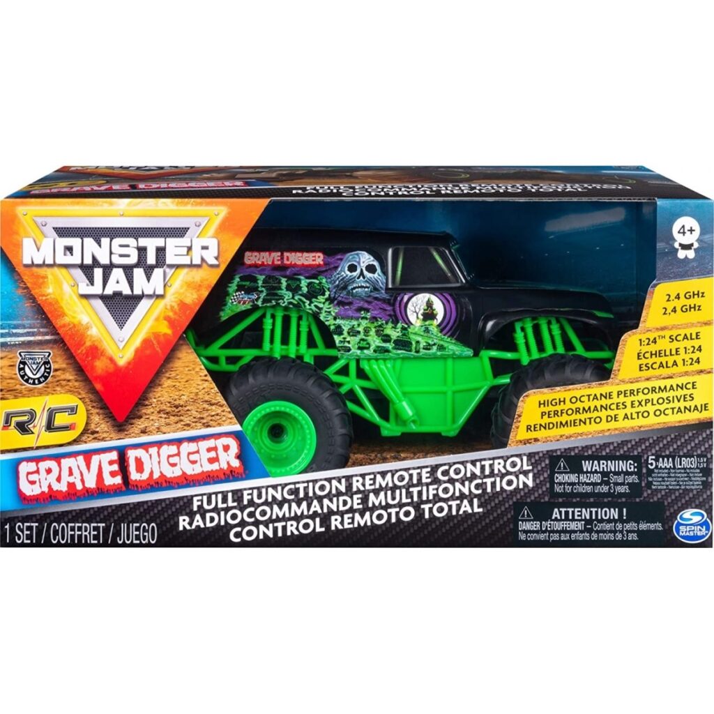 Spin Master Monster Jam Rc 1:24 Grave Digger 6044955