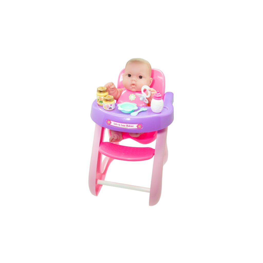 Jc Toys 14 Lots To Loves With High Chair 16148