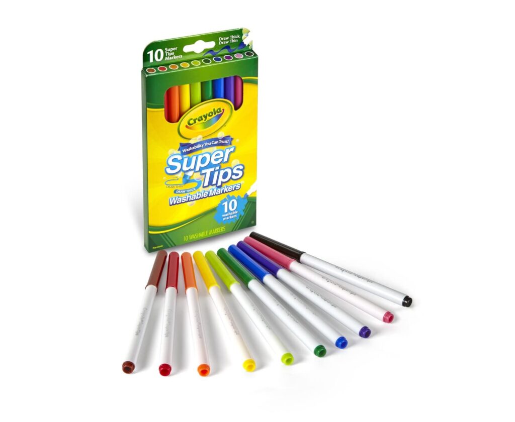 Crayola 10 Ct. Washable Super Tips Markers