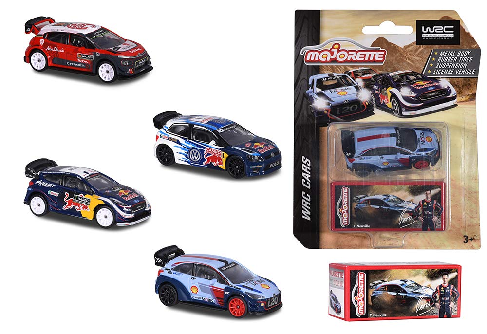 Majorette Wrc Assortment 4 Assorted