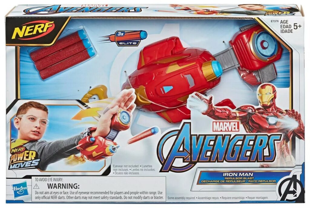 Hasbro Avengers Power Moves Role Play Iron Man E7376