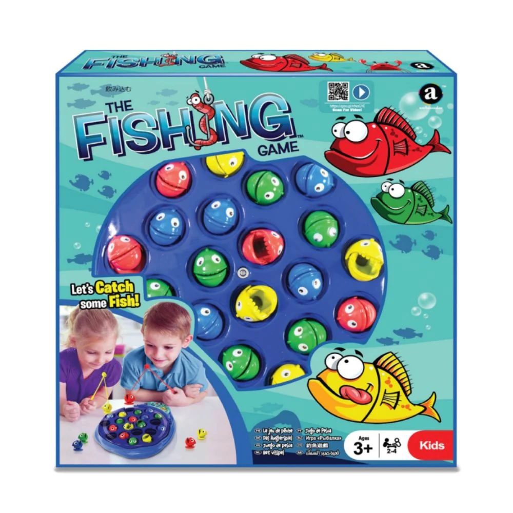Ambassador  The Fishing Game (21 Fish, 4 Players)