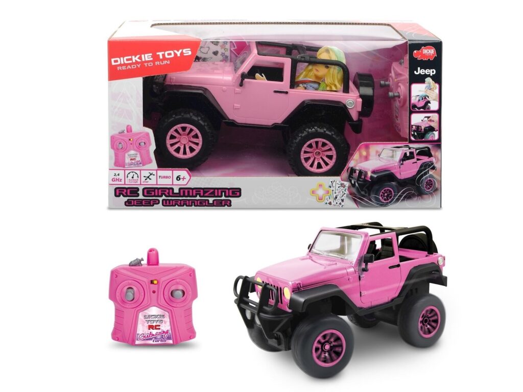 Jada Toys R/c Girlmazing Jeep Wrangler 251106003