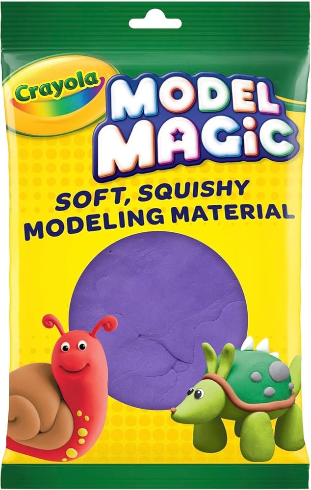 Crayola Model Magic, 4-Oz. Pouch - Purple1, 2