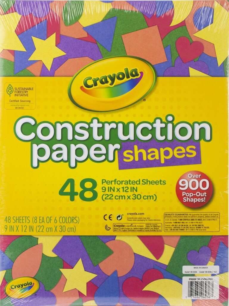 Crayola 48 Micro Perforated Sheets