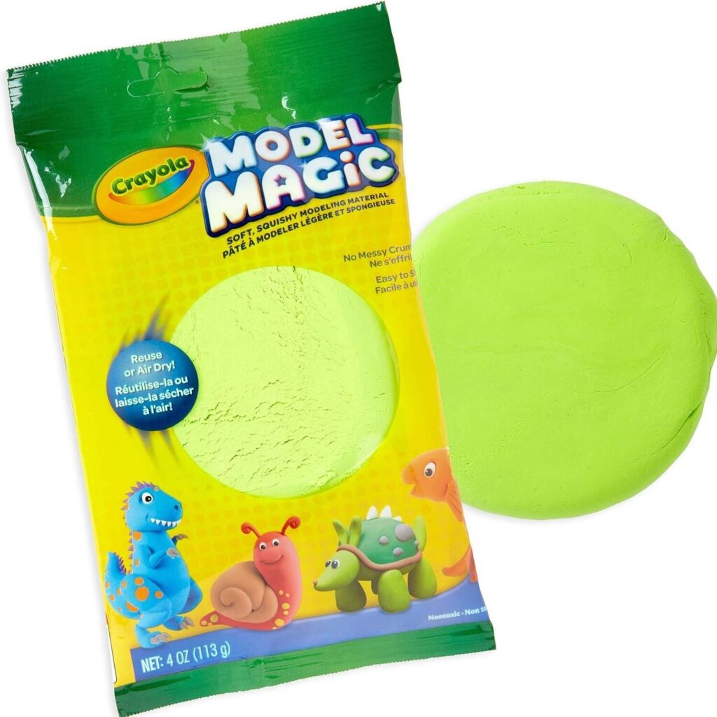 Crayola Model Magic 4 Oz Pouch Neon Green