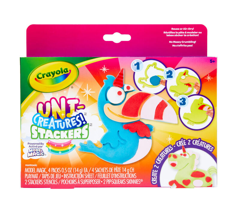 Crayola Model Magic Stackers Uni Creatures