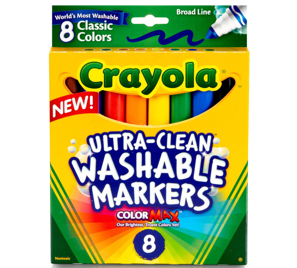 Crayola 8 Ct. Ultra Clean Broad Line Markers