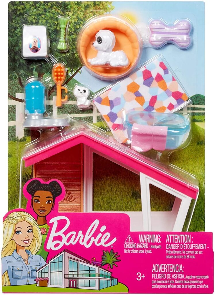 Mattel Barbie Mini Playset With Pet Assorted