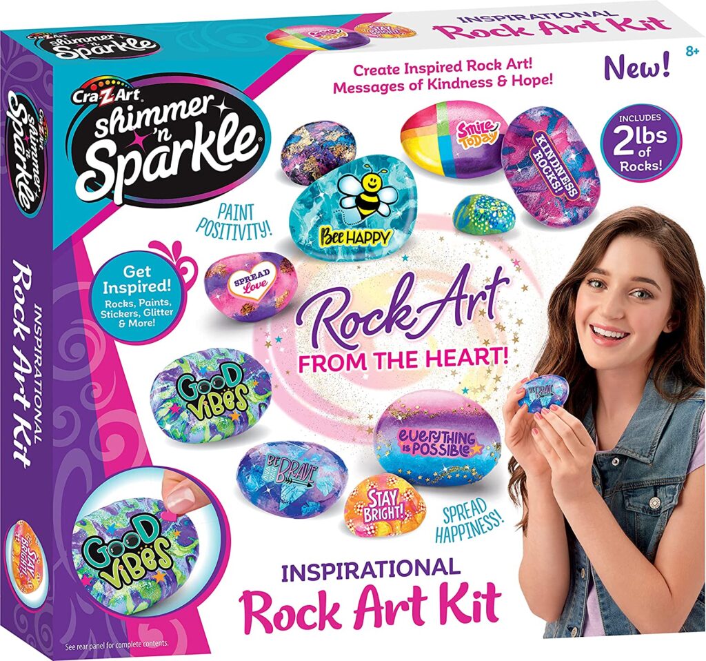 Cra-Z-Art Shimmer N' Sparkle Inspirational Rock Art