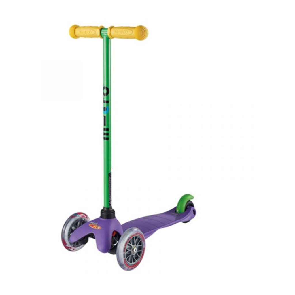 Micro Mini Classic/Sporty Purple With Green T-Bar Led Mm0333 44000333