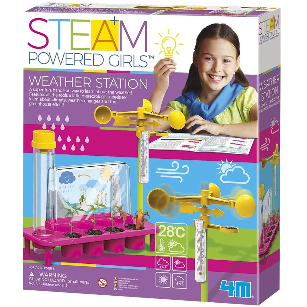 4M Girl Steam  Weather Station