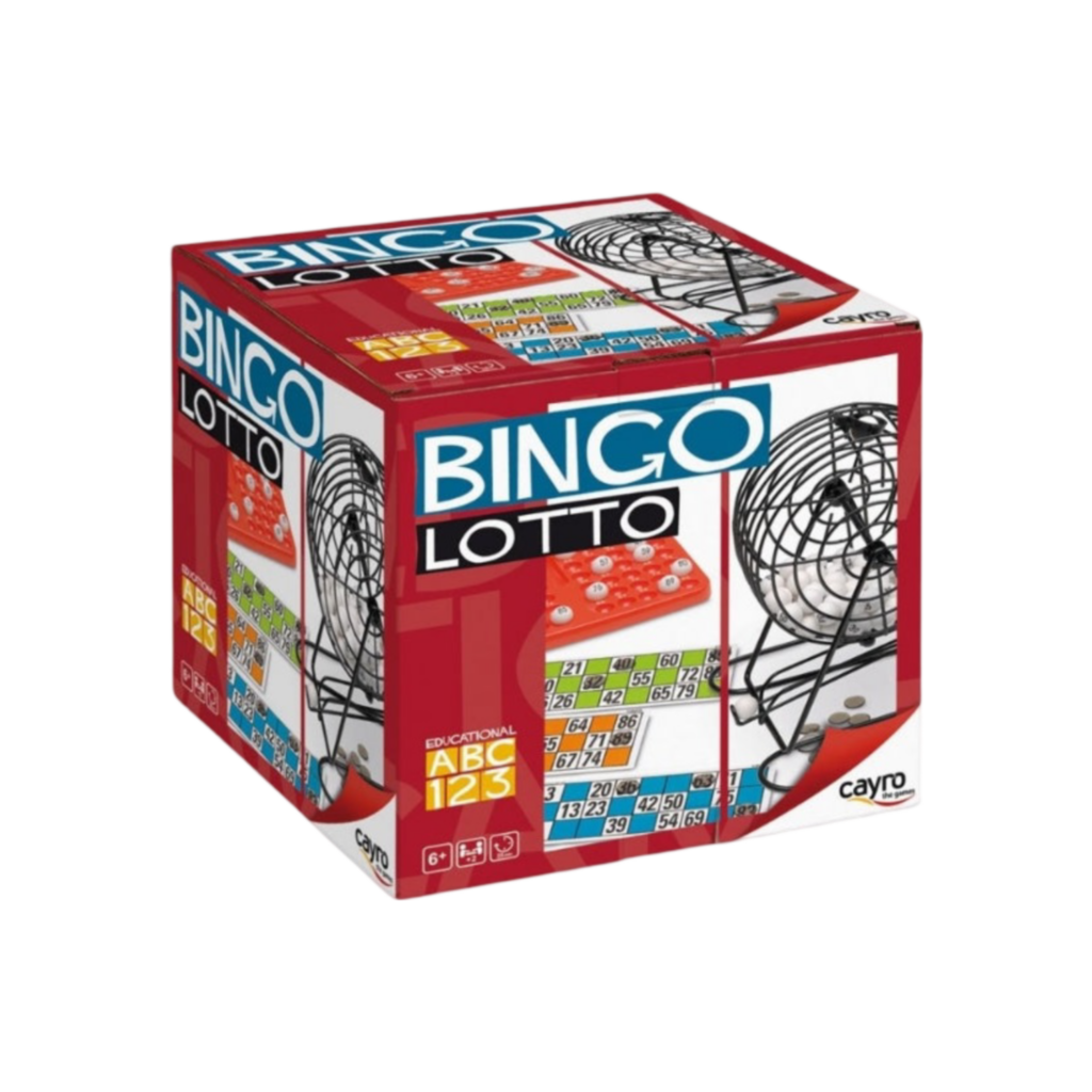 Cayro Metal Bass Drum Bingo Lottery Game