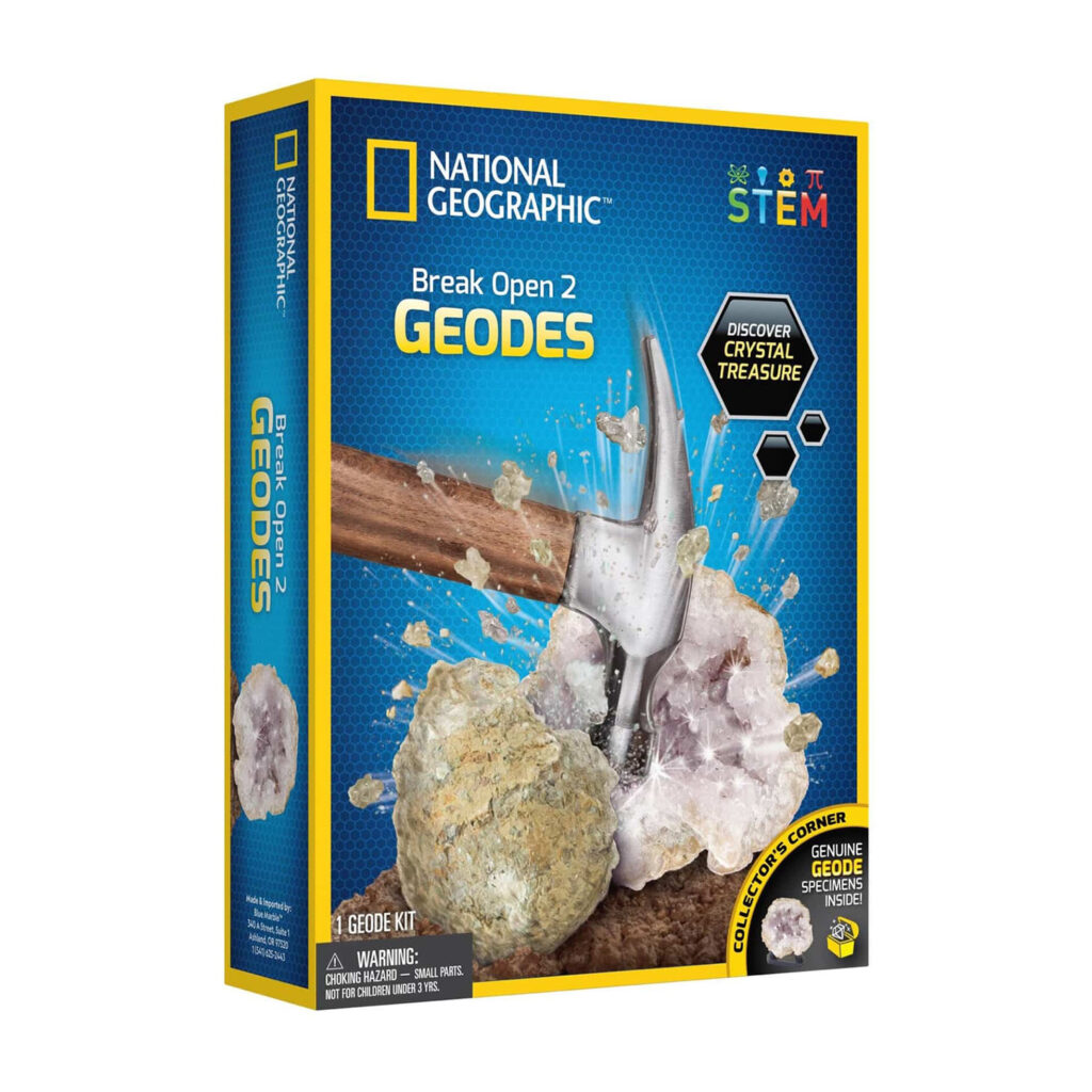 National Geographic Break Open 2 Geodes