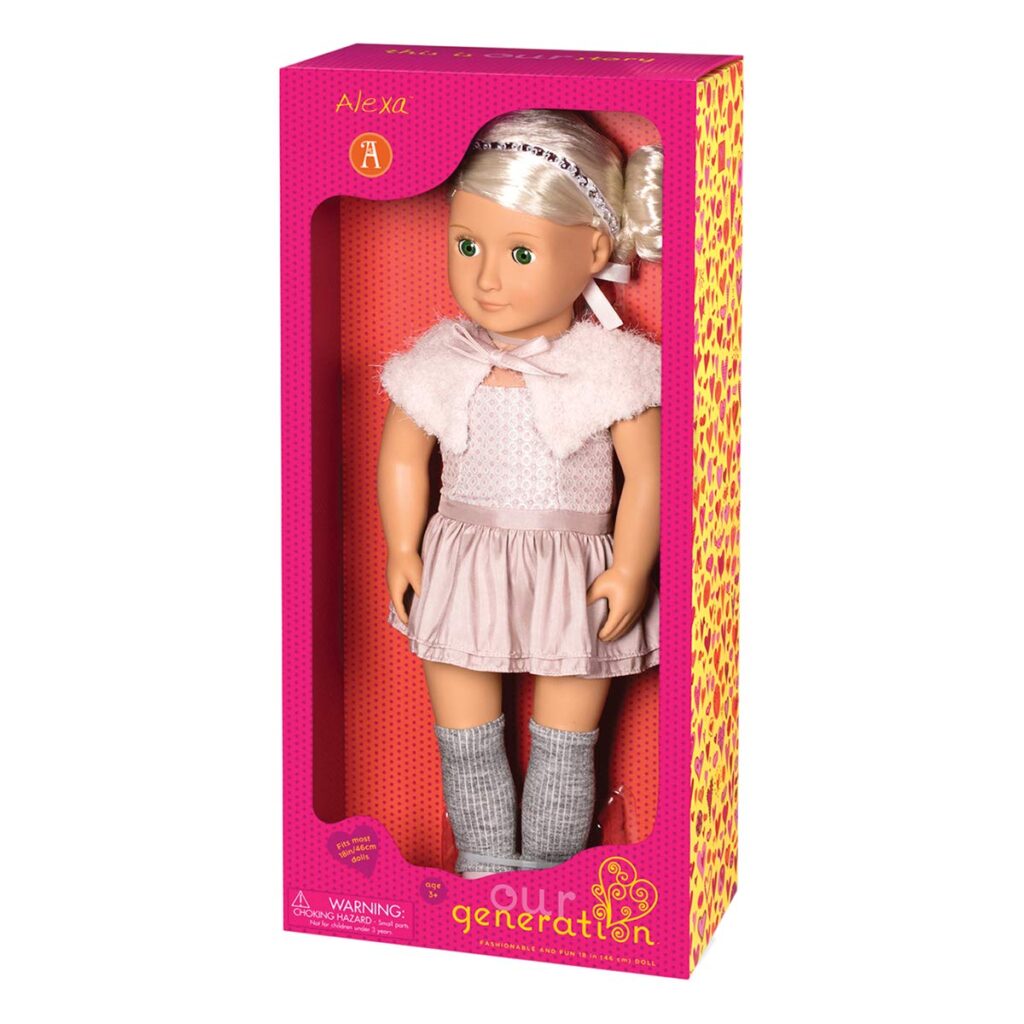 Our Generation Og  Ballet  Doll With Fur