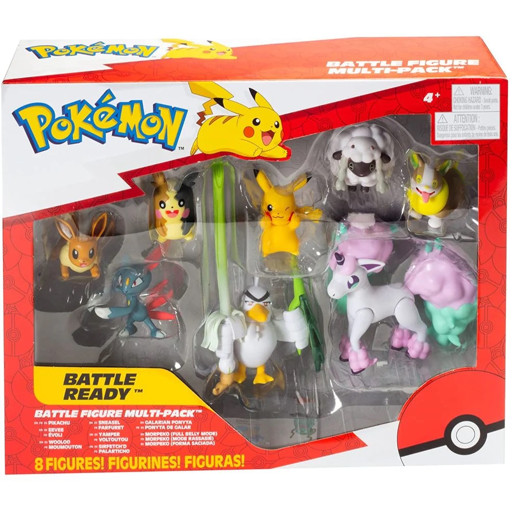 Pokemon Battle Figure Multi 8Pack