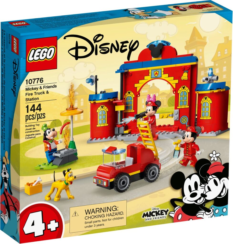 Lego Mickey And Friends Fire Truck And Station