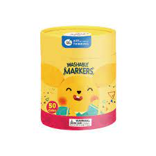 Tstation Washable Markers Baby Roo 50 Colors