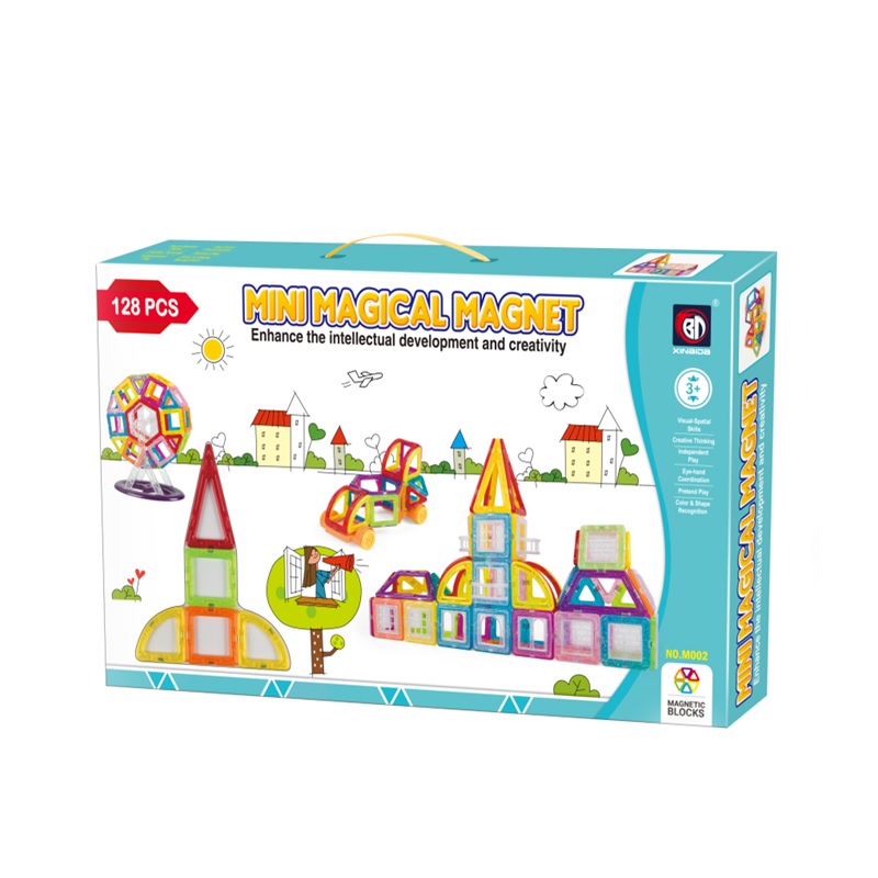 Tstation Magnetic Blocks 128 Pieces
