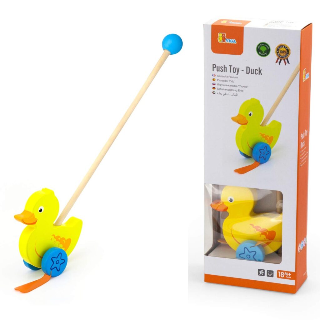 Viga Push Toy - Duck