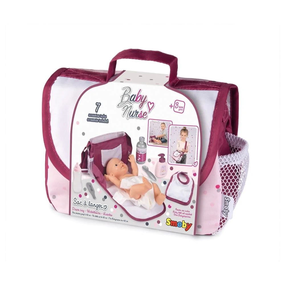 Smoby Baby Nurse Changing Bag 7600220363
